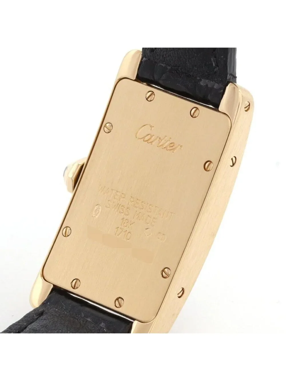 Cartier Tank American SM YG Quartz Watch